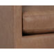Portman Marseille Camel Leather Swivel Lounge Chair